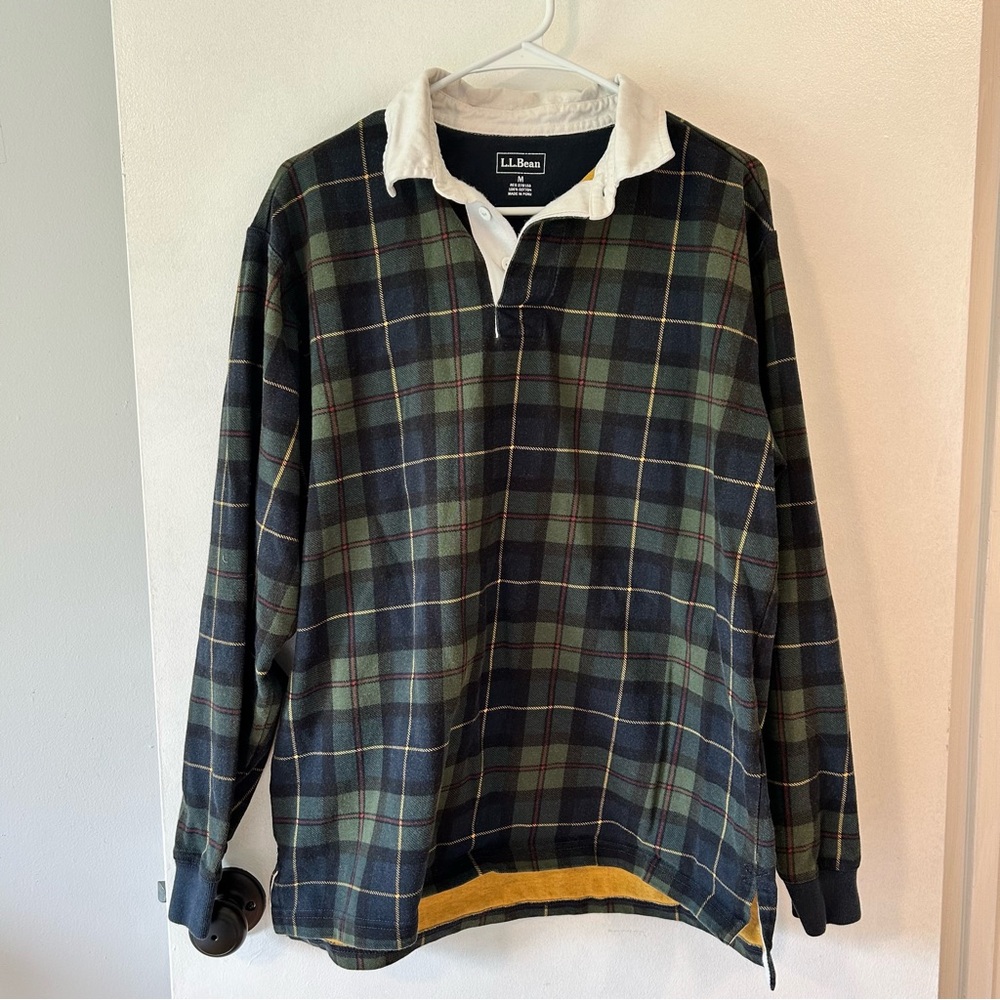 L.L. Bean Quarter Button Up